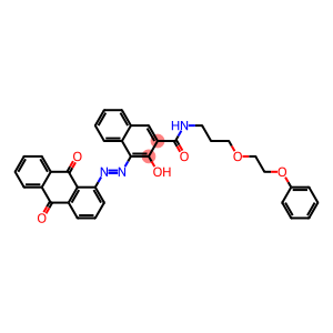 4-[(9,10-dihydro-9,10-dioxo-1-anthryl)azo]-3-hydroxy-N-[3-(2-phenoxyethoxy)propyl]naphthalene-2-carboxamide
