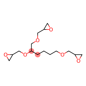 2-[1,6-bis(oxiran-2-ylmethoxy)hexan-2-yloxymethyl]oxirane