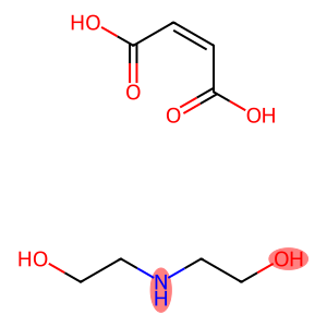 2-Butenedioic acid (Z)-, esters with 2,2'-iminobis[ethanol] N-(C6-18 and C18-unsatd. alkyl) derivs.