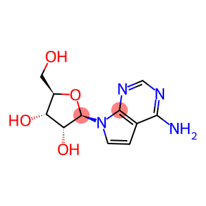 3-d)pyrimidin-4-amine,7-beta-d-ribofuranosyl-7h-pyrrolo(