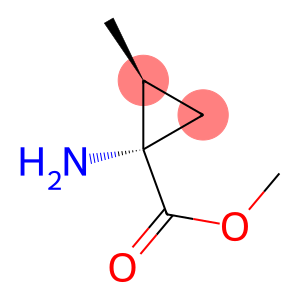 Cyclopropanecarboxylic acid, 1-amino-2-methyl-, methyl ester, (1S,2S)- (9CI)