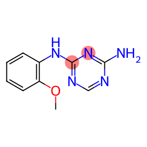 N2-(2-METHOXYPHENYL)-1,3,5-TRIAZINE-2,4-DIAMINE