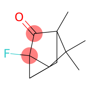 Tricyclo[2.2.1.02,6]heptanone,  2-fluoro-4,5,5-trimethyl-  (9CI)
