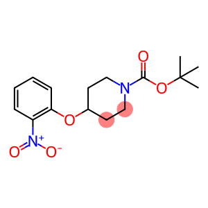 1-piperidinecarboxylic acid, 4-(2-nitrophenoxy)-, 1,1-dimethylethyl ester