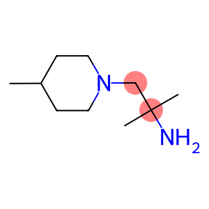 2-METHYL-1-(4-METHYLPIPERIDINO)-2-PROPANAMINE