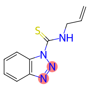 苯并三唑-1-羧硫代酸烯丙基酰胺