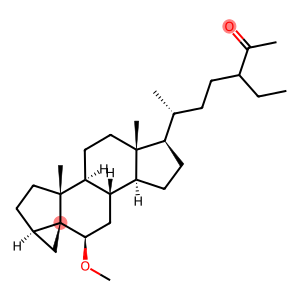 (24ξ)-6β-Methoxy-3α,5-cyclo-27-nor-5α-stigmastan-25-one