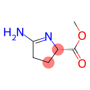 2H-Pyrrole-2-carboxylicacid,5-amino-3,4-dihydro-,methylester,(2S)-(9CI)