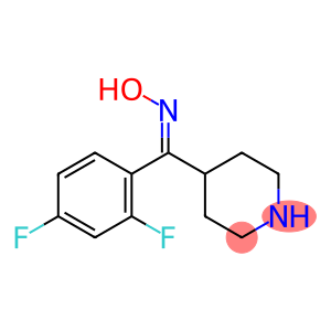 (Z)-(2,4-Difluorophenyl)-(4-piperidyl)methanone Oxime