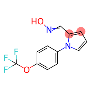 1H-Pyrrole-2-carboxaldehyde, 1-[4-(trifluoromethoxy)phenyl]-, oxime