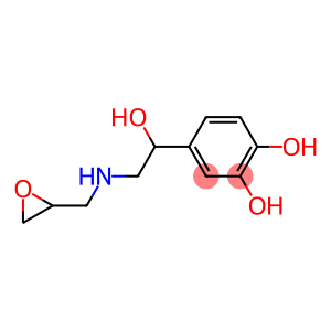 1,2-Benzenediol, 4-[1-hydroxy-2-[(oxiranylmethyl)amino]ethyl]- (9CI)