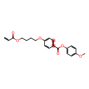 Benzoic acid, 4-[4-[(1-oxo-2-propenyl)oxy]butoxy]-, 4-Methoxyphenylester