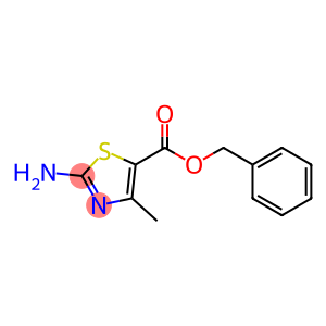 5-Thiazolecarboxylic acid, 2-amino-4-methyl-, phenylmethyl ester