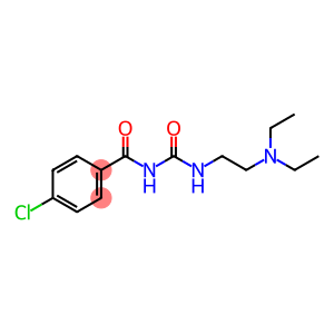 N-(4-chlorobenzoyl)-N'-[2-(diethylamino)ethyl]urea