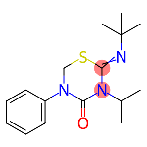 2-((1,1-Dimethylethyl)imino)tetrahydro-3-(1-methylethyl)-5-phenyl-4H-1,3,5-thiadiazin-4-one