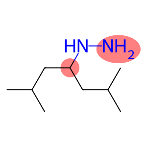 Hydrazine,  [3-methyl-1-(2-methylpropyl)butyl]-