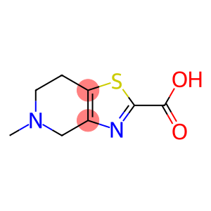 5-Methyl-4,5,6,7-tetrahydro[1,3]thiazolo-[5,4-c]pyridin-2-carboxylic acid hydrochloride