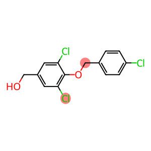 3,5-Dichloro-4-[(4-chlorophenyl)methoxy]benzenemethanol