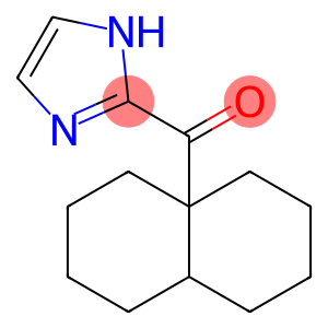 1H-Imidazol-2-yl[1,3,4,5,6,7,8,8aβ-octahydronaphthalen-4aα(2H)-yl] ketone