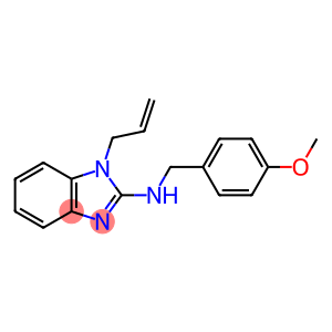 N-(4-methoxybenzyl)-1-(prop-2-en-1-yl)-1H-benzimidazol-2-amine