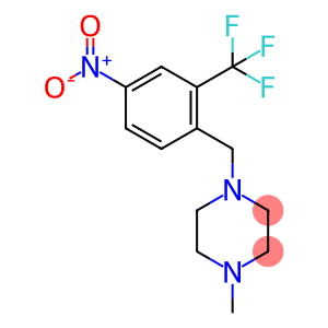 1-甲基-4-[[4-硝基-2-三氟甲基苯基]甲基]哌嗪