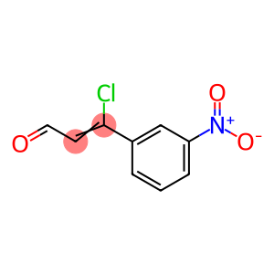 3-chloro-3-(3-nitrophenyl)acrylaldehyde