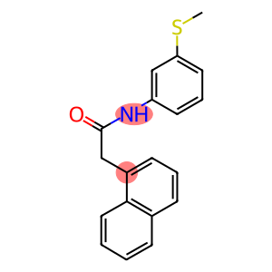 N-[3-(methylsulfanyl)phenyl]-2-(1-naphthyl)acetamide