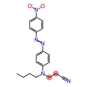 3-[丁基[4-[(4-硝基苯基)偶氮]苯基]氨基]丙腈