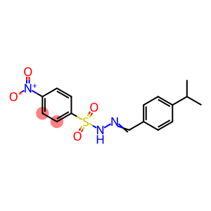 4-nitro-N-[(4-propan-2-ylphenyl)methylideneamino]benzenesulfonamide
