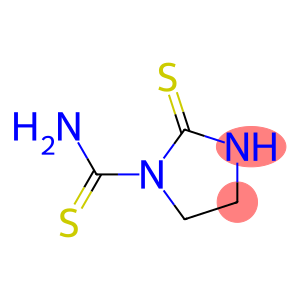 1-Imidazolidinecarbothioamide,  2-thioxo-