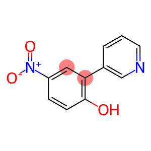 4-Nitro-2-(3-pyridinyl)phenol