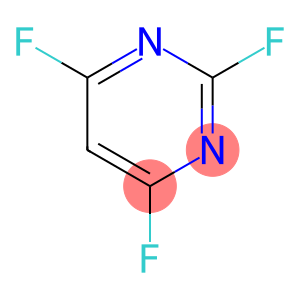 Pyrimidine, 2,4,6-trifluoro- (6CI,7CI,8CI,9CI)
