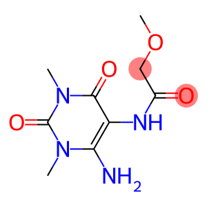 Acetamide,  N-(6-amino-1,2,3,4-tetrahydro-1,3-dimethyl-2,4-dioxo-5-pyrimidinyl)-2-methoxy-