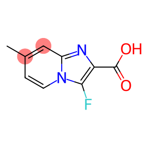 3-氟-7-甲基咪唑并[1,2-a]吡啶-2-羧酸