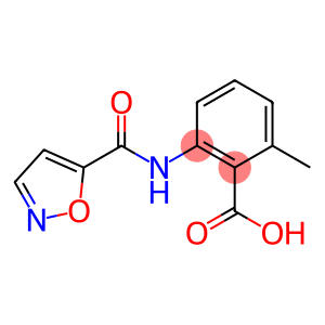 Benzoic acid, 2-[(5-isoxazolylcarbonyl)amino]-6-methyl- (9CI)