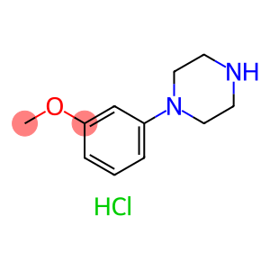 4-(3-methoxyphenyl)piperazin-1-ium