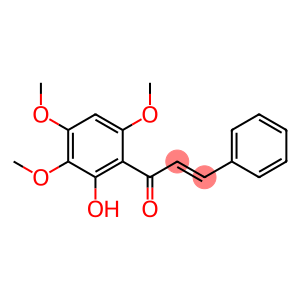 1-(2-Hydroxy-3,4,6-trimethoxyphenyl)-3-phenyl-2-propen-1-one