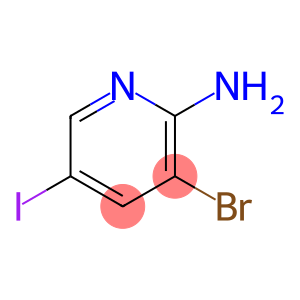 3-溴-5-碘-2-吡啶胺