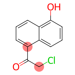 Ethanone, 2-chloro-1-(5-hydroxy-1-naphthalenyl)- (9CI)