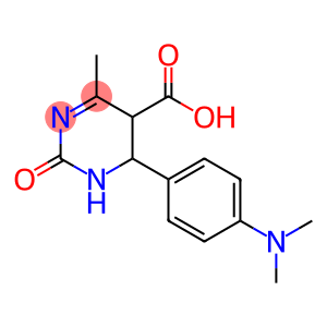 6-(4-(Dimethylamino)phenyl)-4-methyl-2-oxo-1,2,5,6-tetrahydropyrimidine-5-carboxylic acid