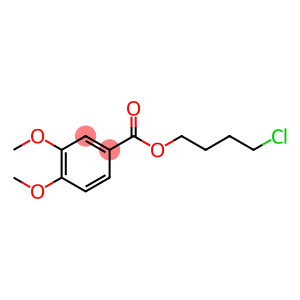 3,4-Dimethoxybenzoic acid 4-chlorobutyl ester