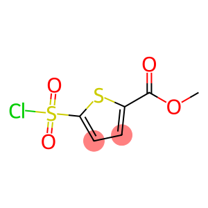 2-Thiophenecarboxylicacid,5-(chlorosulfonyl)-,methylester(9CI)