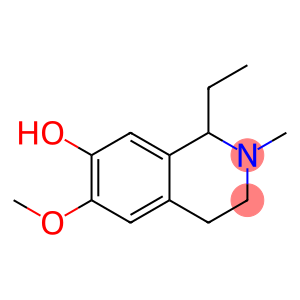 7-Isoquinolinol,1-ethyl-1,2,3,4-tetrahydro-6-methoxy-2-methyl-(9CI)