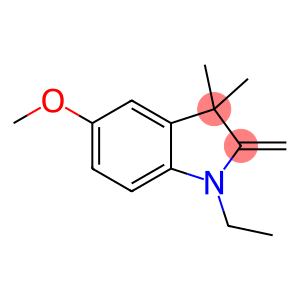 1H-Indole,1-ethyl-2,3-dihydro-5-methoxy-3,3-dimethyl-2-methylene-(9CI)
