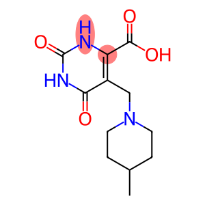 5-(4-Methyl-piperidin-1-ylmethyl)-2,6-dioxo-1,2,3,6-tetrahydro-pyrimidine-4-carboxylic acid