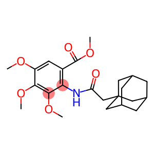 methyl 2-[(1-adamantylacetyl)amino]-3,4,5-trimethoxybenzoate