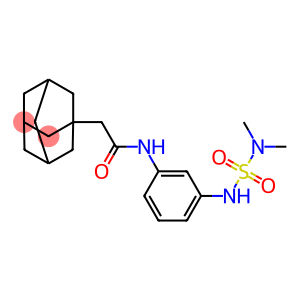2-(1-adamantyl)-N-(3-{[(dimethylamino)sulfonyl]amino}phenyl)acetamide