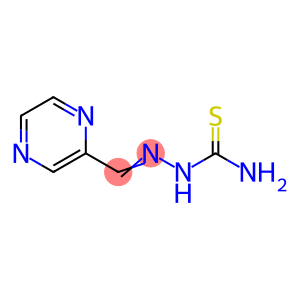 Hydrazinecarbothioamide, 2-(2-pyrazinylmethylene)-