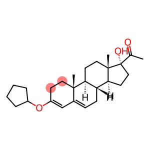 Pregna-3,5-dien-20-one, 3-(cyclopentyloxy)-17-hydroxy-