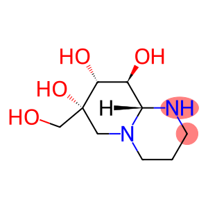2H-Pyrido[1,2-a]pyrimidine-7,8,9-triol, octahydro-7-(hydroxymethyl)-, (7R,8R,9S,9aR)- (9CI)